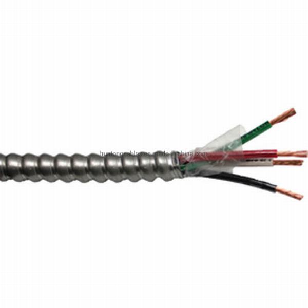 
                                 UL1569 revêtues de métal conducteur Thwn-2 Type de câble câble Mc Gaine en PVC                            