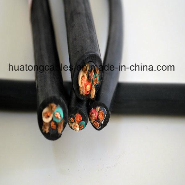 UL62 3c 12AWG Rubber Jacket Power Cable S, So, Soo, Sow, Soow Cable