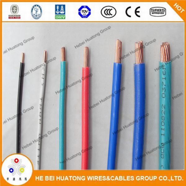 UL66 UL62 Solid and Stranded Copper Conductor PVC Insulation Nylon Jacket Building Wire