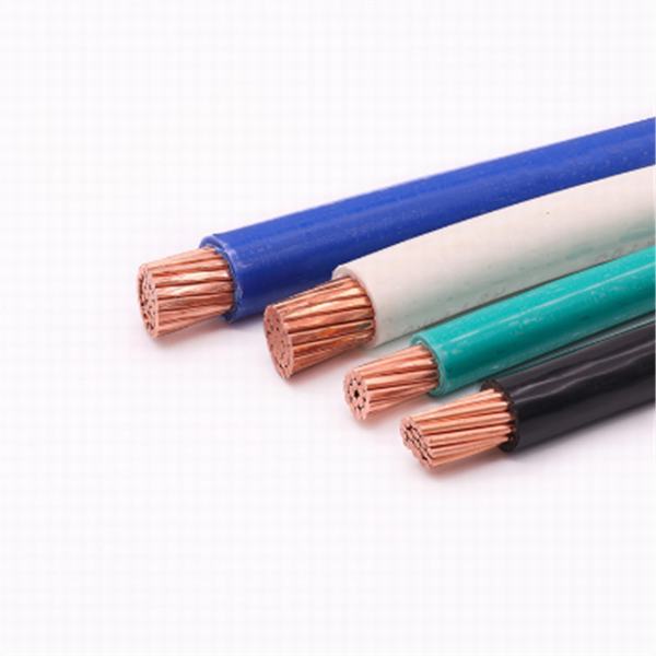 UL83 Standard 600V Copper Conductor PVC Insulated Nylon Sheathed Thhn Thwn-2 Cable