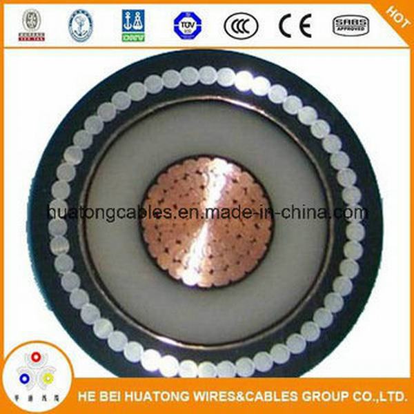 China 
                                 8.7/15 tensión (17,5) Kv de núcleo único cable de conductores de cobre blindado                              fabricante y proveedor