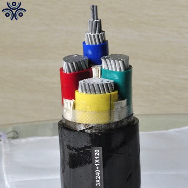 China 
                                 Aislamiento XLPE 1-5 Core de bajo voltaje cable de alimentación                              fabricante y proveedor