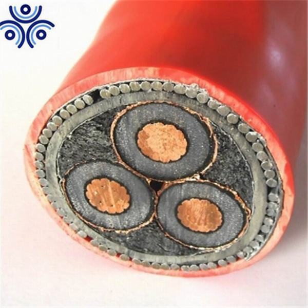 XLPE Insulated Armour 11kv 3 Core 300mm2 High Voltage Cable