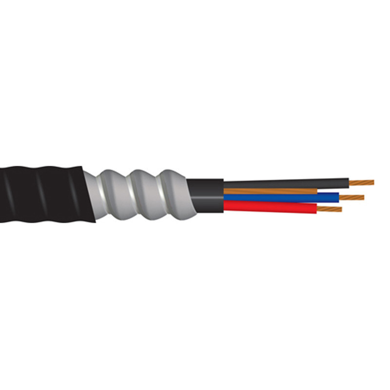 XLPE PVC 1kv Teck Control 1 Conductor 6AWG 10/3 Acwu90 Teck90 Armoured Cable