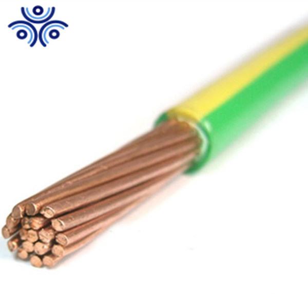 Yellow Green Grounding Cable for Protective Use