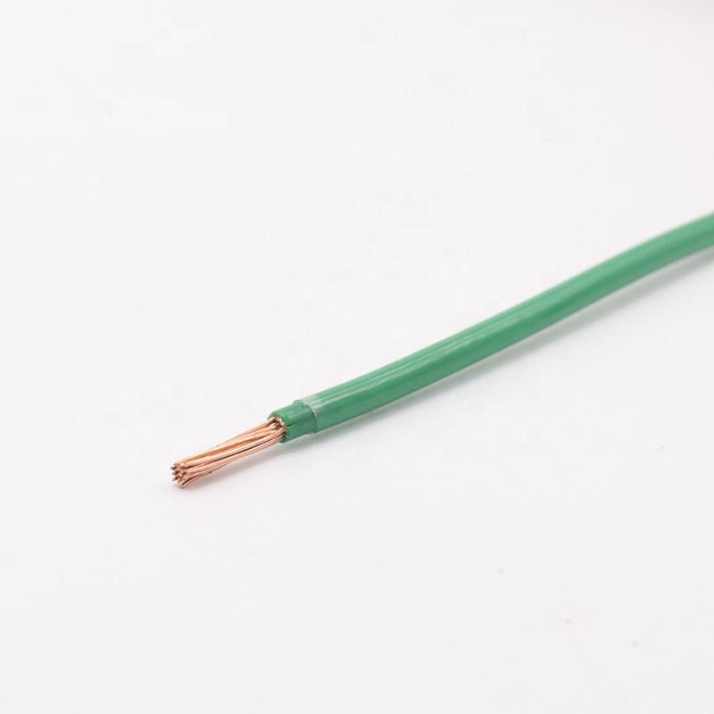 China 
                Cable de nylon 10AWG con aislamiento de cobre de cobre THHN 14 T90 19str
              fabricante y proveedor
