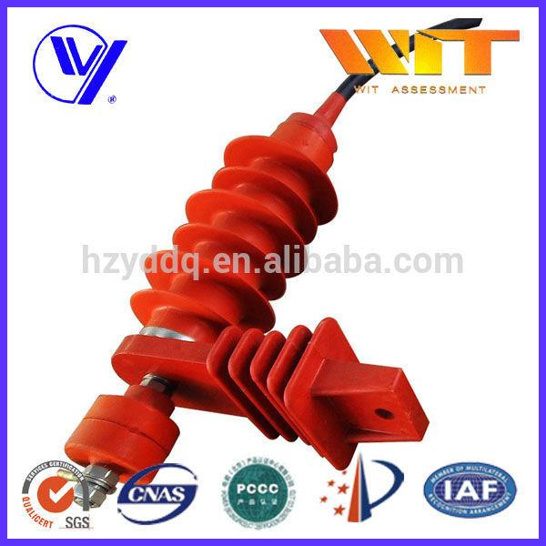 China 
                        36kv Polymer Housed Line Lightning Arrestor
                      manufacture and supplier