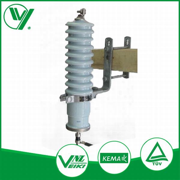 Electric Power Line Material Metal Oxide Silicone Surge Arrester 33kv