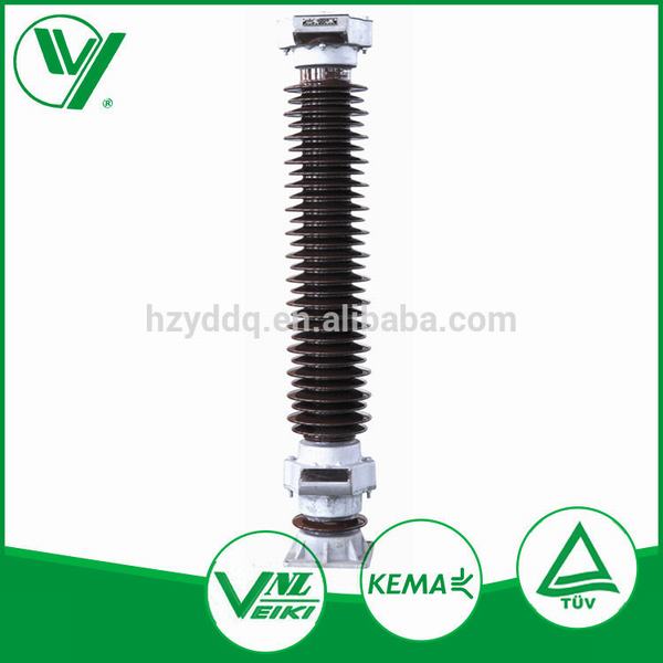China 
                        Electrical Equipments Medium Voltage Polymeric Surge Arresters
                      manufacture and supplier