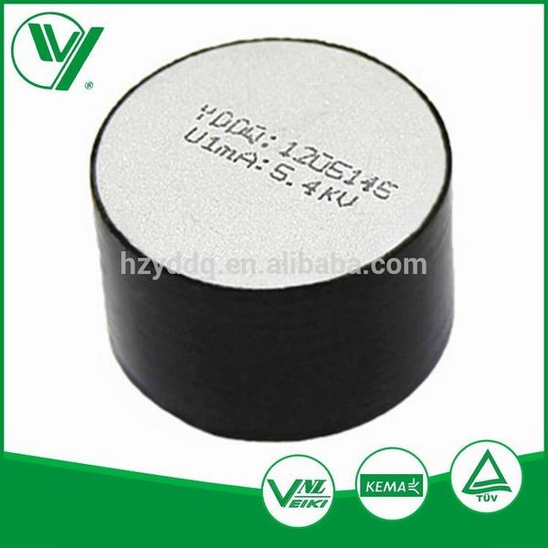 Китай 
                                 Fuyang Yongde уравнительный обратный клапан компонента ZnO металлооксидный варистор                              производитель и поставщик