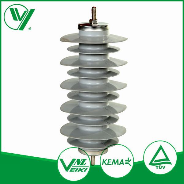 China 
                        High Voltage Line Type ZnO Lightning Arrestors Yh10W-15
                      manufacture and supplier
