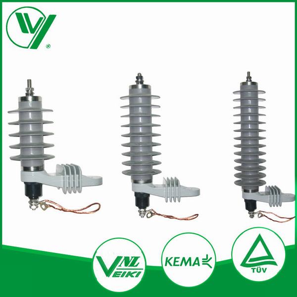 China 
                        Kema Report Gapless Type Rated Voltage 30kv 10ka Composite Lightening Arrester
                      manufacture and supplier
