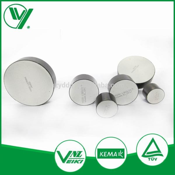 
                                 Blitzableiter-Varistor-Leistungs-Metalloxid-Varistor mit ISO9001                            