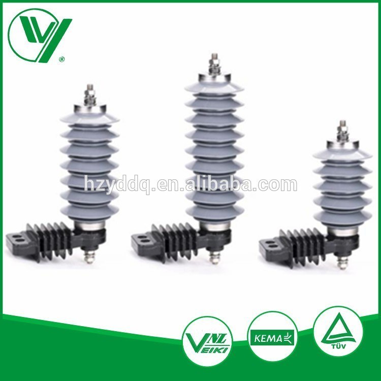 China 
                Middle Voltage 9kv Polymer ZnO Gapless Surge Arrester
              manufacture and supplier