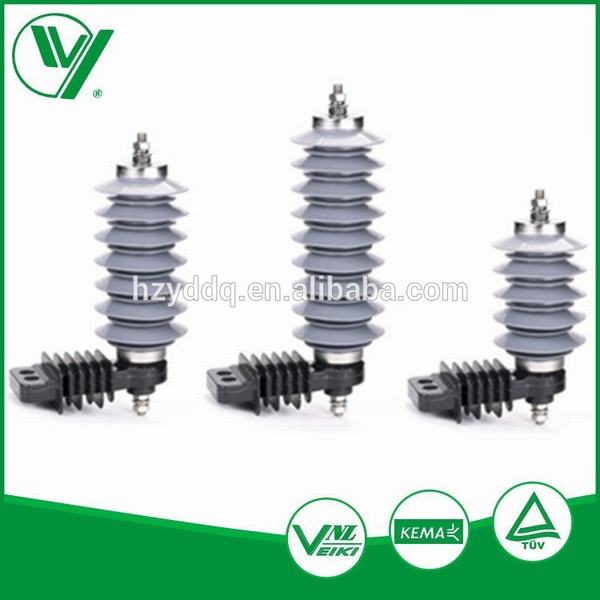 OEM 39-60kv Silicon Rubber Polymeric Gapless Surge Absorber Arresters