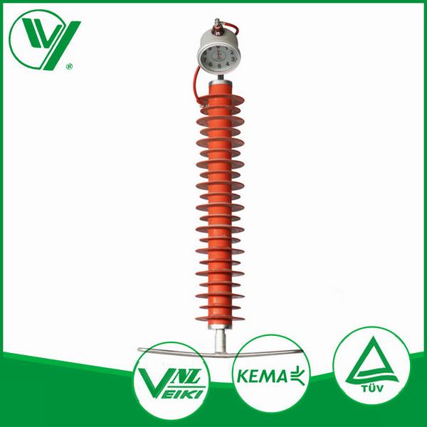 China 
                        Outdoor Electric Line Discharge Level 1 to 5 Porcelain Lighting Arrester 110kv
                      manufacture and supplier