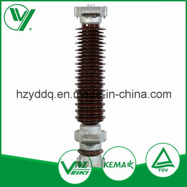 China 
                        Outdoor Substation 220kv High Voltage Porcelain Housing Lightning Arrester
                      manufacture and supplier