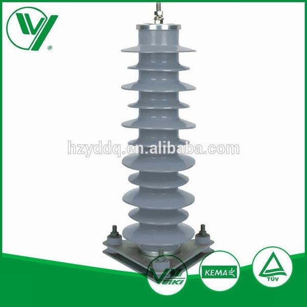 China 
                        Oxide Gapless 24kv Polymer Type Lightning Arrester for AC System
                      manufacture and supplier