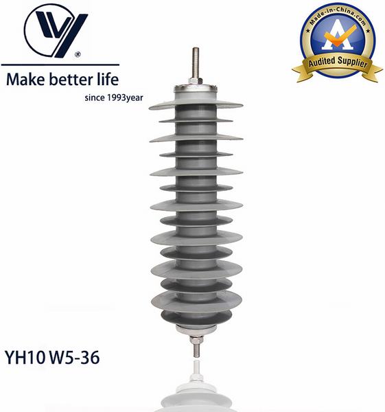 China 
                        Polymer Housed ZnO 36kv 10ka Surge Arrester Moa
                      manufacture and supplier