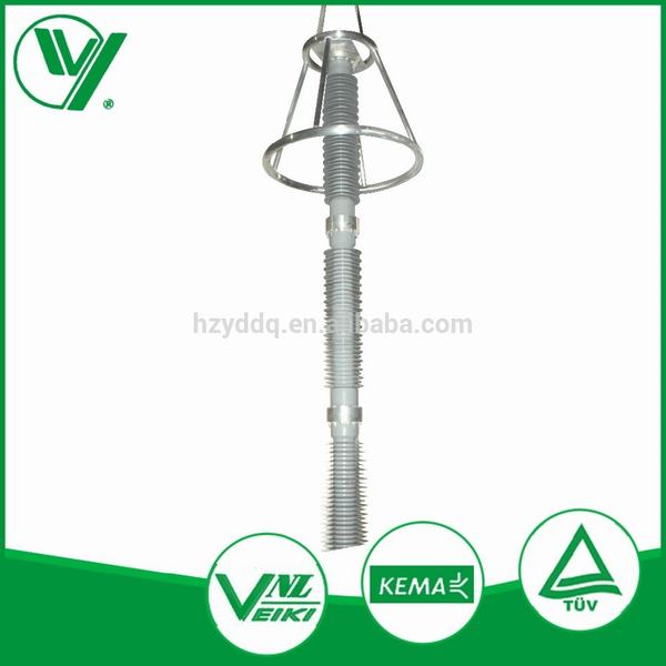 China 
                        Polymeric Porcelain Gapless Zinc Oxide Lightning Arrester with Grading Ring
                      manufacture and supplier