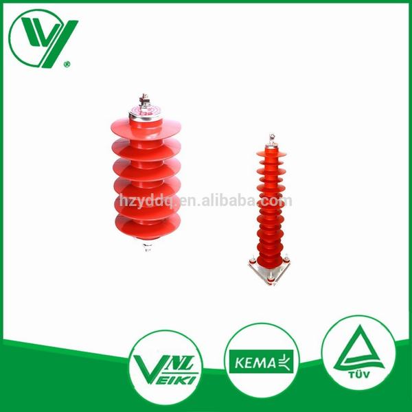 
                        Power Transmission Line Tower Type Class1 Polymer Surge Arrester Kema
                    