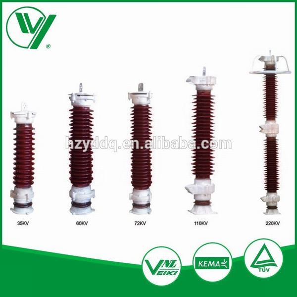China 
                        Silicon Rubber Lighting Arresters 3kv/Surge Protector 10ka
                      manufacture and supplier