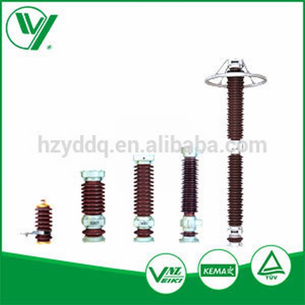 China 
                        Supplies Electrical Equipment High Voltage Polymeric Porcelain Surge Arrester Discharge
                      manufacture and supplier