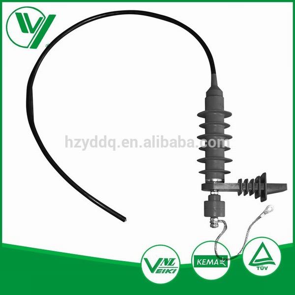China 
                        Wholesale Price Electrical Surge 24kv Polymer Type Lightning Arrester
                      manufacture and supplier