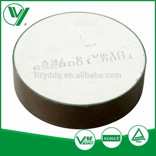 China 
                        Zinc Oxide Varistor Disc for Lightning Surge Arresters
                      manufacture and supplier