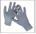 Китай 
                                 13G PU перчатки полиэстер/Нейлон серый 6-11                              производитель и поставщик