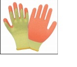 China 
                                 2 Gewinde Latex-Handschuhepolyester Linerorange7-11                              Herstellung und Lieferant