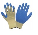 China 
                        5 Threads Latex Glovespolyester Linerblue 7-11
                      manufacture and supplier