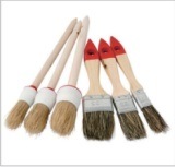 6PCS Brushes Set 3PCS Flat Brushes: 15-25-35mm 3PCS Round Brushes: 20-25-30mm