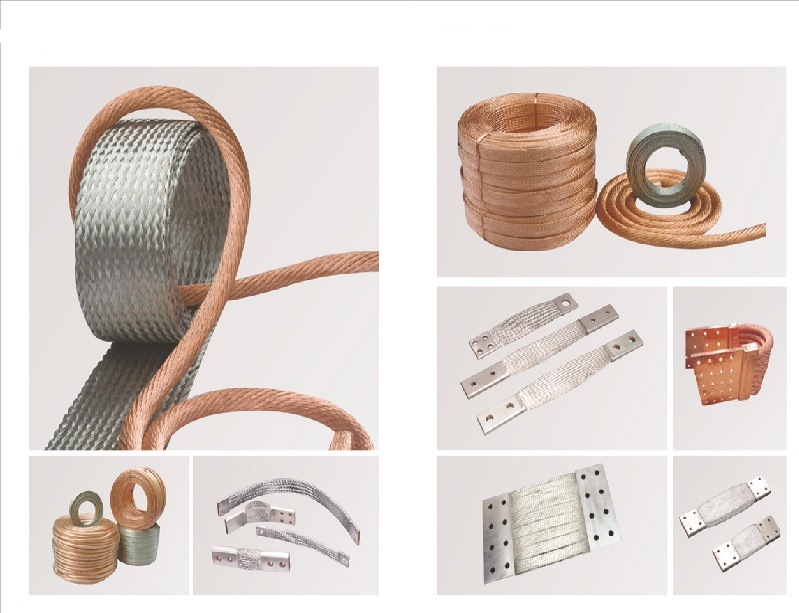 Chine 
                                 Tresse en cuivre sur le fil brin en cuivre et la tresse de connecteur de fil                              fabrication et fournisseur