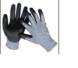 Cut Resistance Gloves, Grade 3hppe + Dyneemablack 7-11