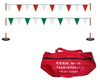 China 
                                 Bandera de vallado de seguridad                              fabricante y proveedor