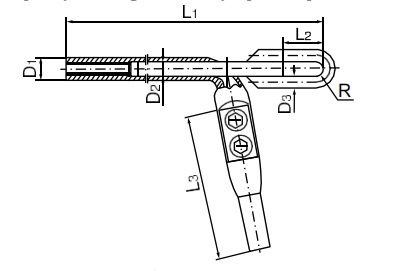 
                                 As braçadeiras de tensão para o CAA/como tipo de compressão hidráulica do condutor                            