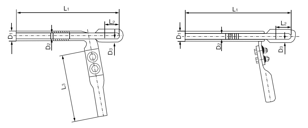
                                 Las abrazaderas de cepa Hraas Compressiontype hidráulico Conductor                            