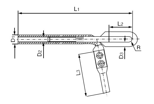 
                                 Serre-câbles pour type à compression hydraulique Lhaj                            
