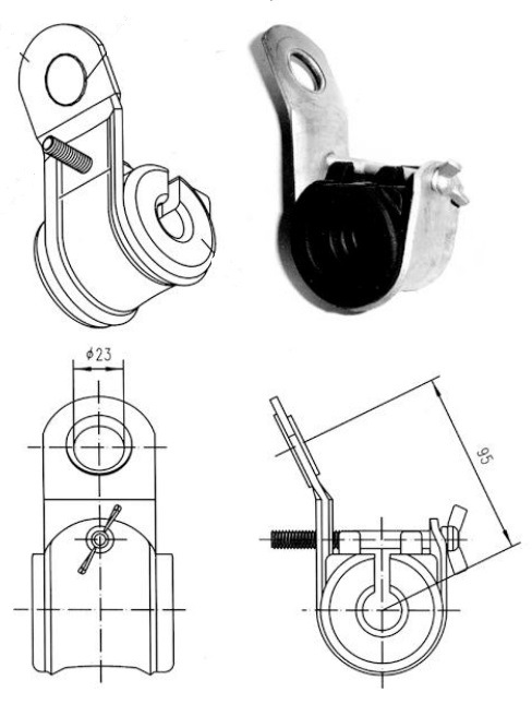 Chine 
                                 Collier de serrage de suspension pour l'auto Appuyer LV. ABC                              fabrication et fournisseur