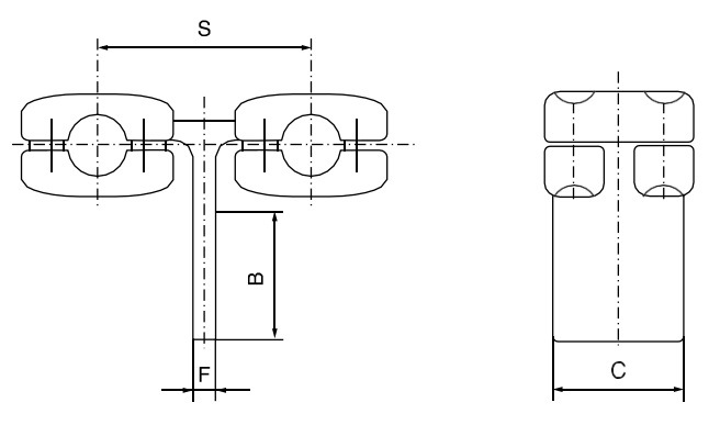 
                                 Connecteurs en T pour deux Bundle Conductor et appuyez sur Type de conducteur unique Tl                            