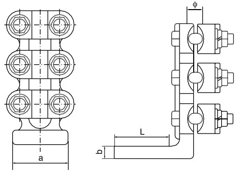 
                                 Conectores terminais tipo parafusado , digite SL, Grupo C                            