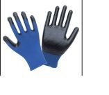 U3 Knitted Nitrile Gloves Polyester Black 7-11