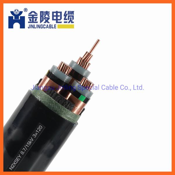 Cina 
                                 cavi elettrici isolati XLPE 12/20kv 3 cavi elettrici del cavo medio di tensione del cavo di sistemi MV di memorie                              produzione e fornitore