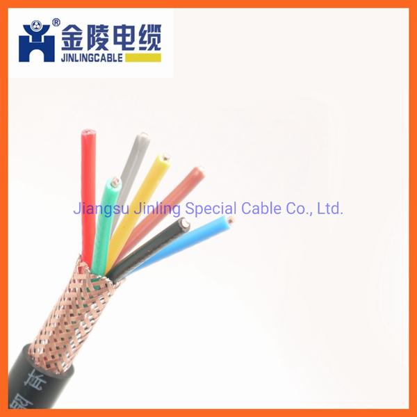 China 
                                 Flughafen 400Hz kabelt Kabel 7-Core mit Kern-Kabel des kupferner Draht-Flechten-Schild-7                              Herstellung und Lieferant