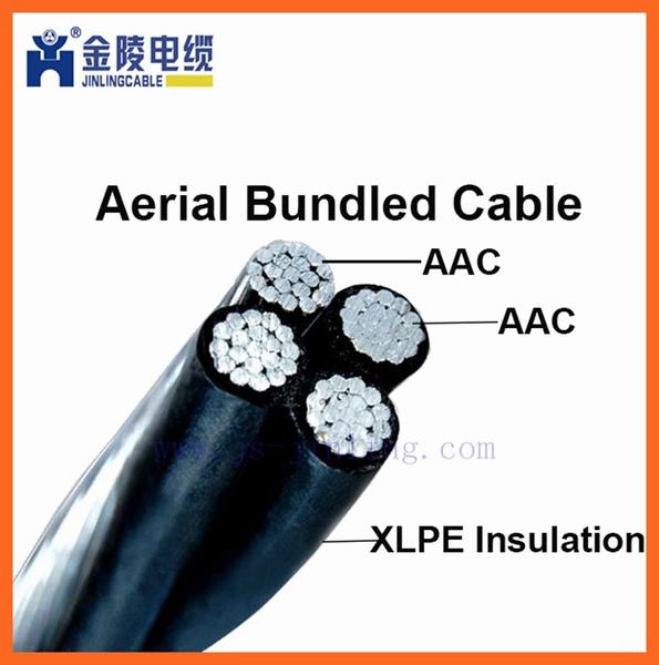 Aerial Bundled ABC AWG 1/0 2/0 XLPE Insulated Aluminum Twisted Cable
