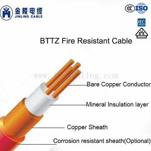 China 
                        Bttz Flexible Fireproof Fire Resistant Cable
                      manufacture and supplier