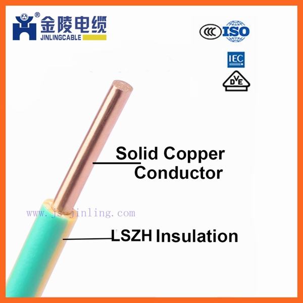 Cina 
                                 Cavo del conduttore PVC del conduttore isolato di H05vu H07vu singolo                              produzione e fornitore
