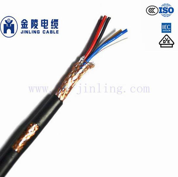 H05vvc4V5-K PVC Insulated Oil-Proof Electrical Cord PVC Screen and Sheath Wire