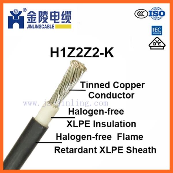 China 
                        H1z2z2-K Best Sell 6mm 10mm 16mm 25mm 35mm 50mm Solar Cable
                      manufacture and supplier